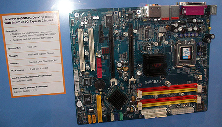 Jetway i945G Pentium 4 SLI-moederbord