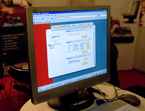 CeBIT 2005: Open-E iSCSI Target screenshot